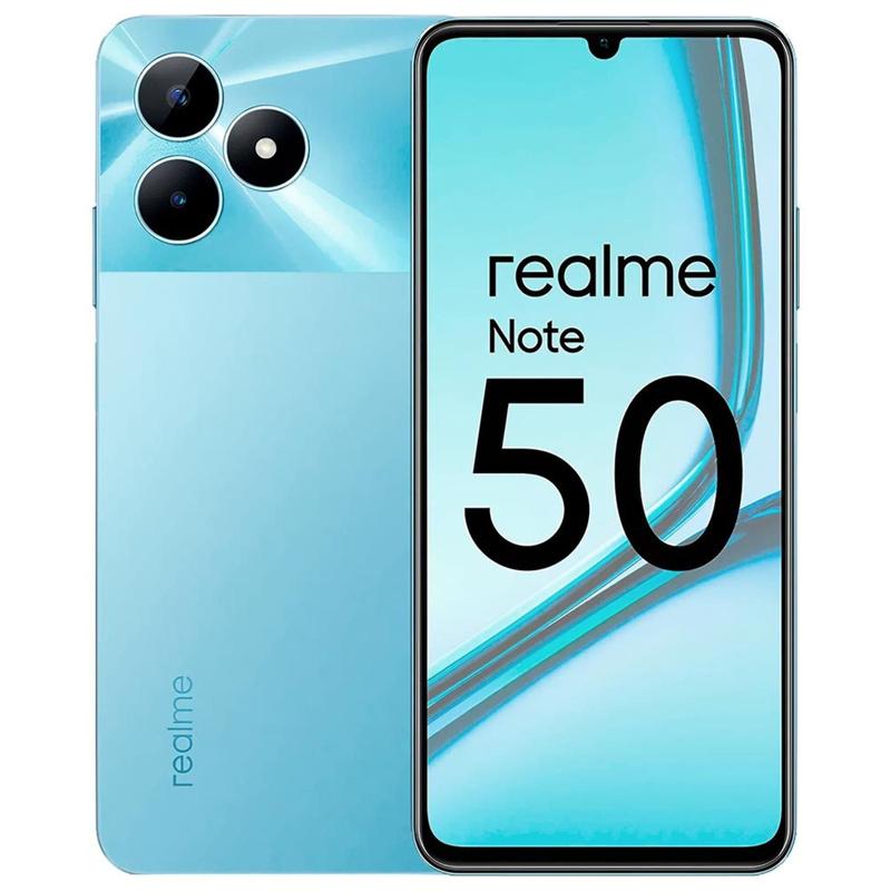 realme Note 50 3GB + 64GB 【6台セット】 Smartphone Realme Note 50 RMX3834 4GB de RAM / 128GB / Tela 6.74